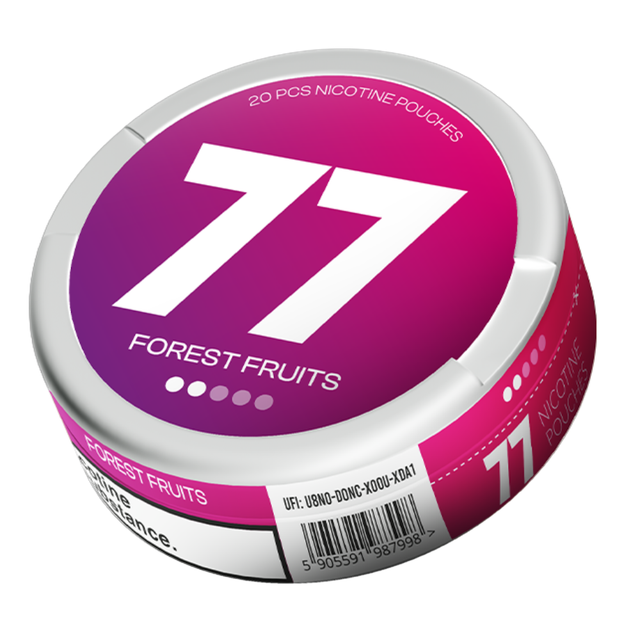 77 Pouches Forest Fruits 5.2MG