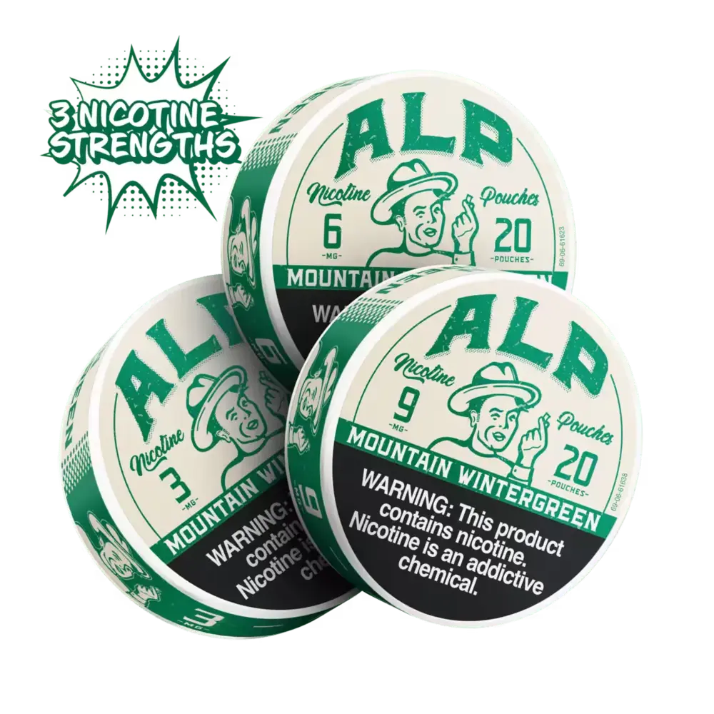 ALP Pouches Mountain Wintergreen 3MG