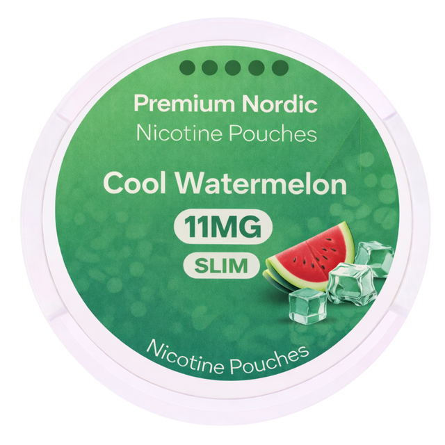 premium-nordic-nicotine-pouches-cool-watermelon-slim-11mg