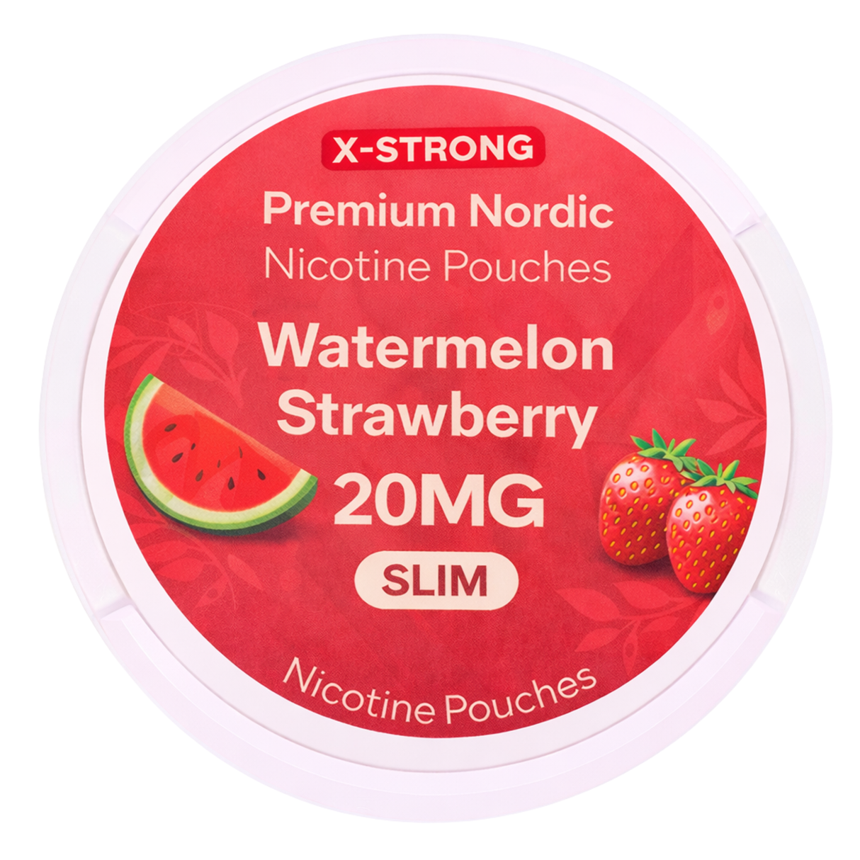 premium-nordic-nicotine-pouches-strawberry-watermelon-x-strong-slim-20mg