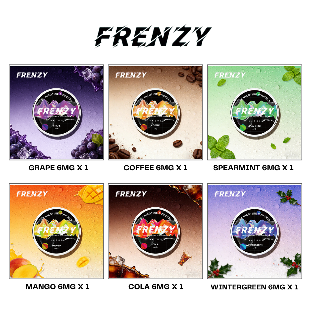 FRENZY Pouches All-In Set (6pcs)