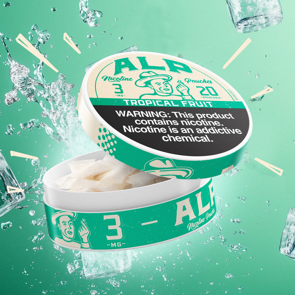 ALP Pouches Tropical Fruit 6MG