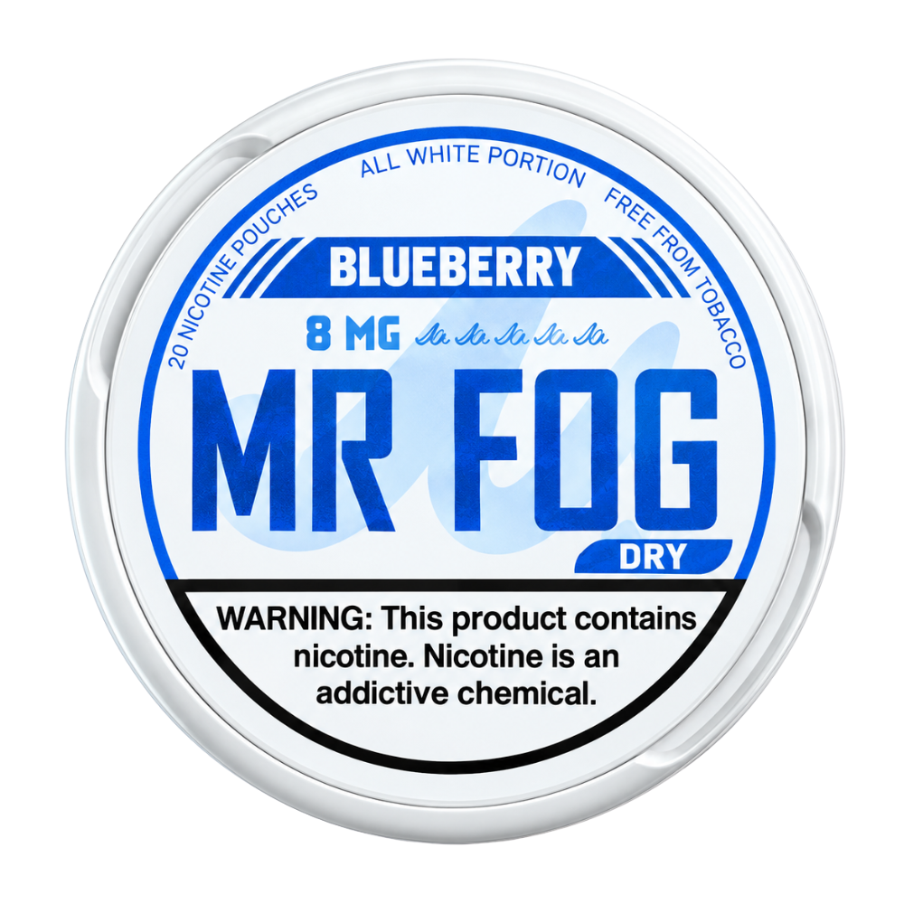 MR FOG Pouches Blueberry 8MG (Dry)