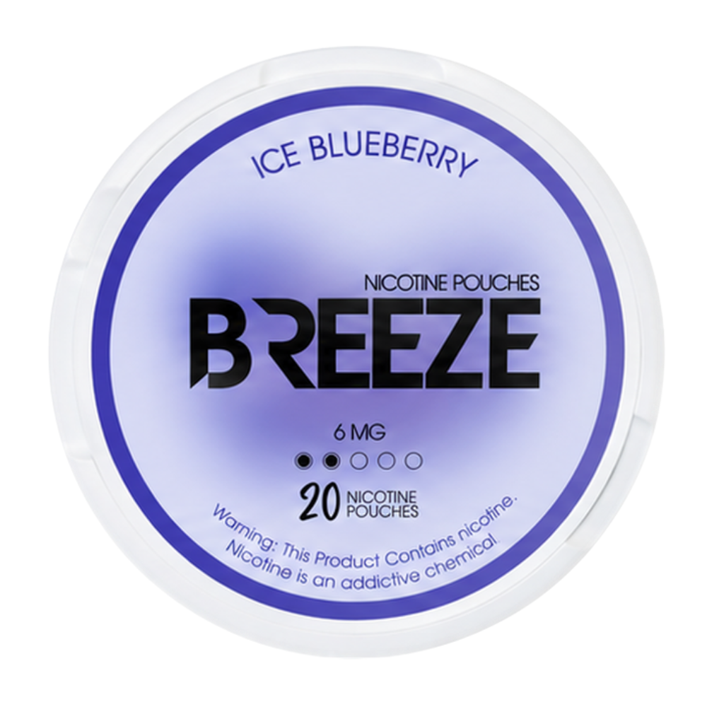 Breeze Pouches Ice Blueberry 6MG