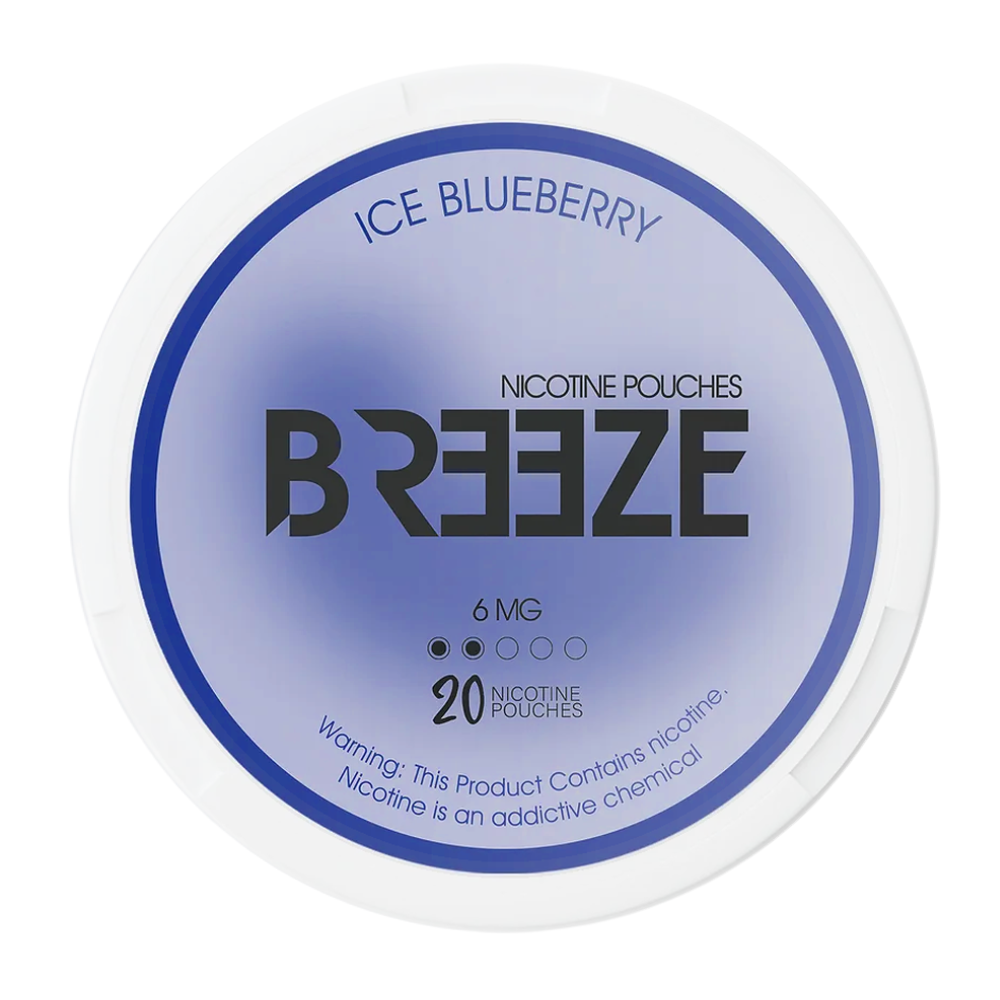 Breeze Pouches Ice Blueberry 6MG
