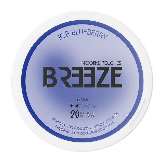 Breeze Pouches Ice Blueberry 6MG