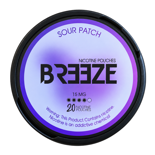 Breeze Pouches Sour Patch 15MG