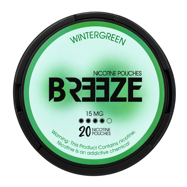 Breeze Pouches Wintergreen 15MG