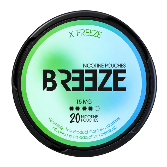 Breeze Pouches X Freeze 15MG