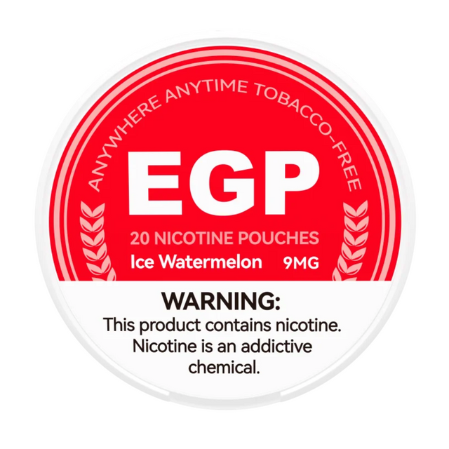 EGP Pouches Ice Watermelon 9MG