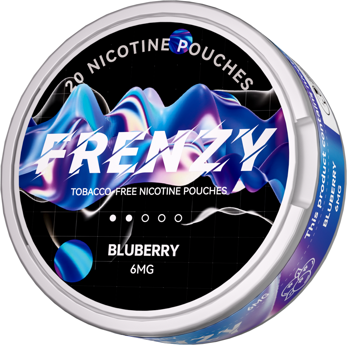 FRENZY Pouches Blueberry 6MG
