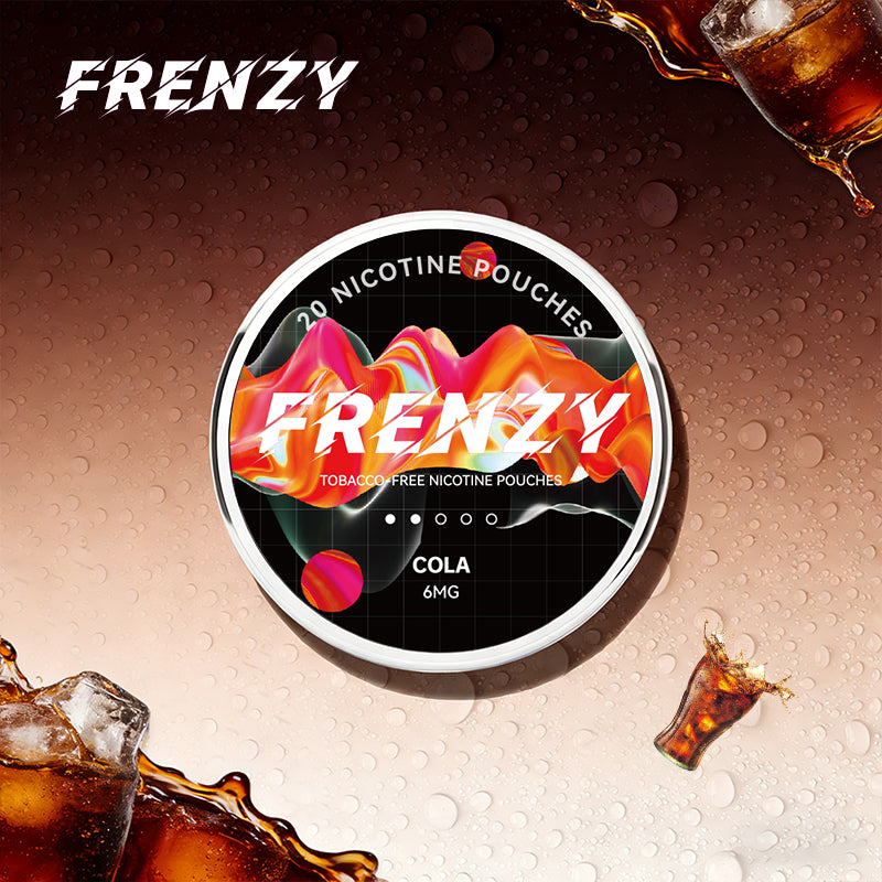 FRENZY Pouches Cola 6MG