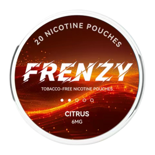FRENZY Pouches Citrus 6MG