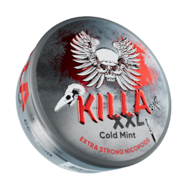 KILLA Pouches Cold Mint Extreme XXL 16MG
