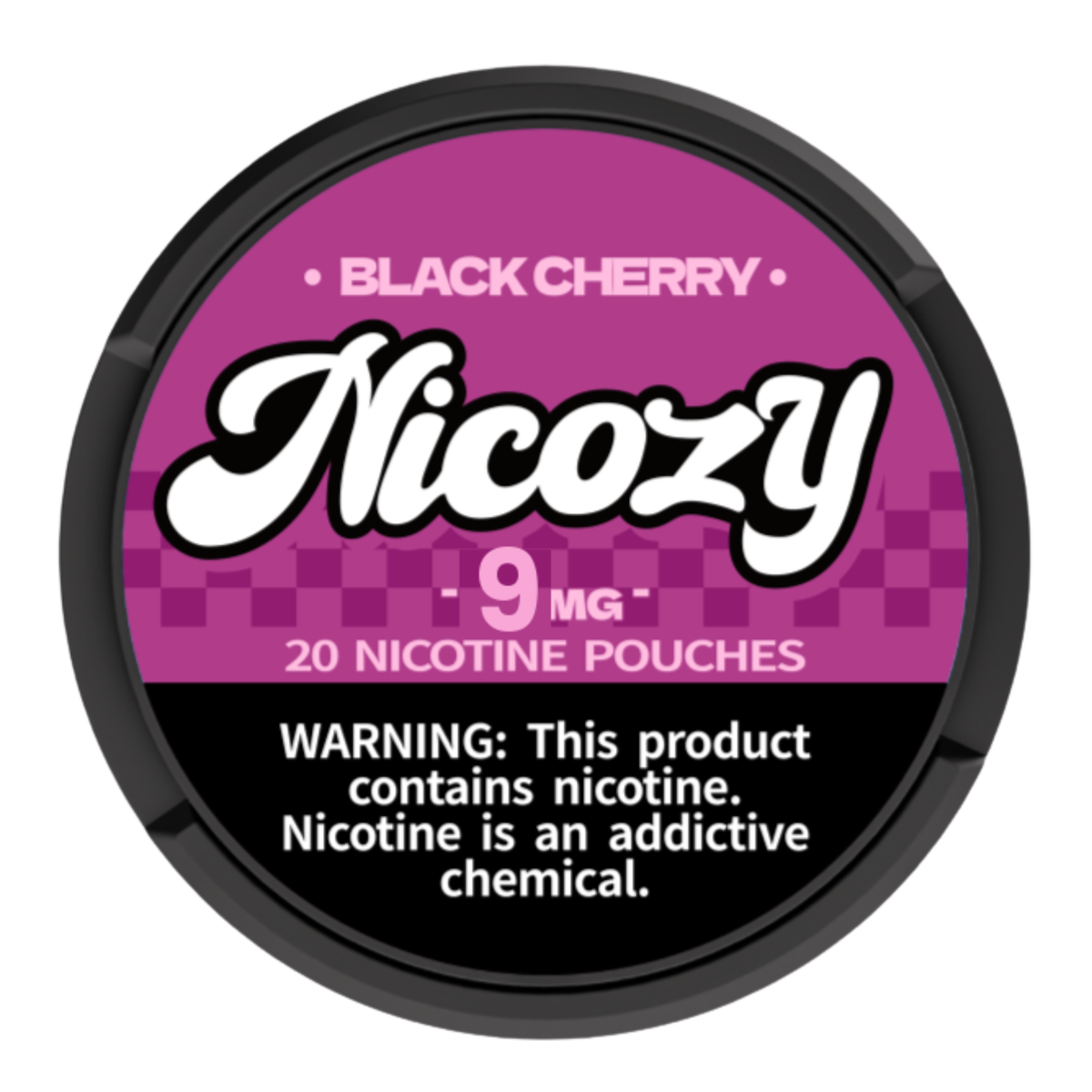 nico NICOZY Pouches Black Cherry 9MG - Best Pouches Canada Online