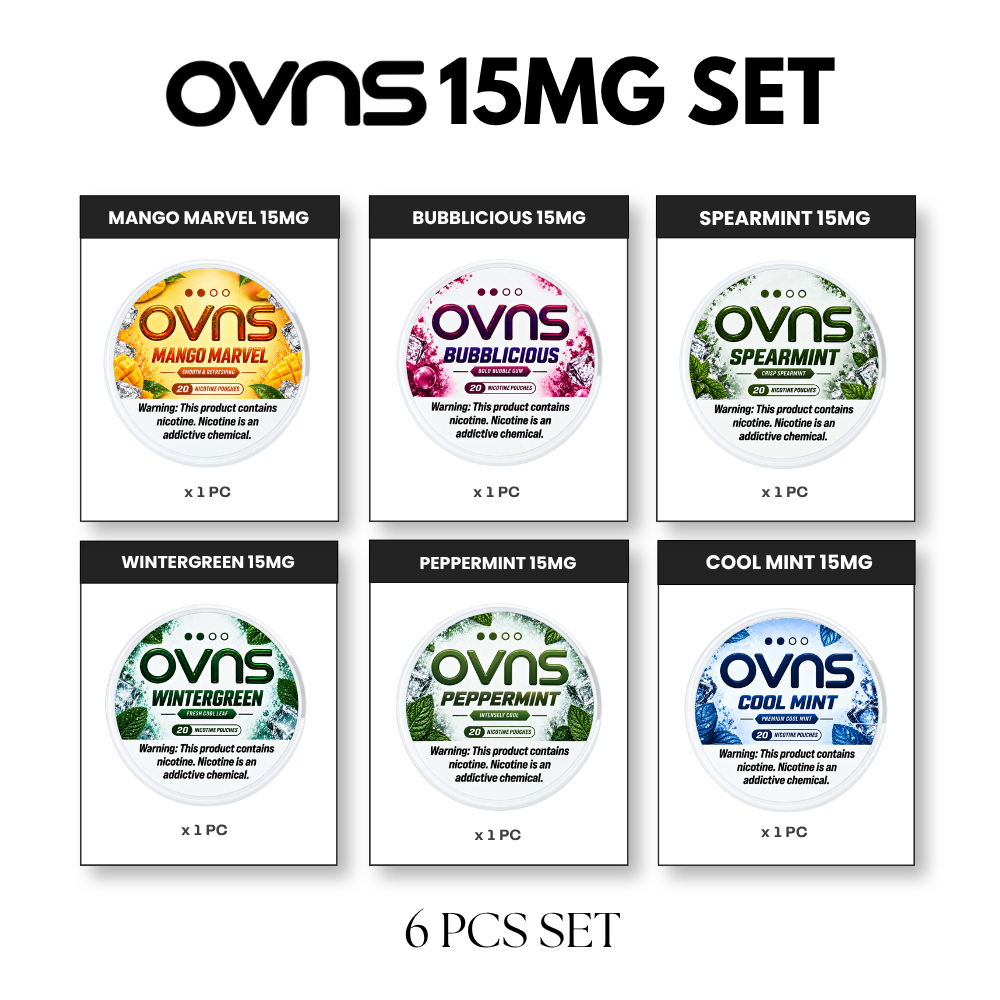OVNS Pouches 15MG All-In Set (6pcs)