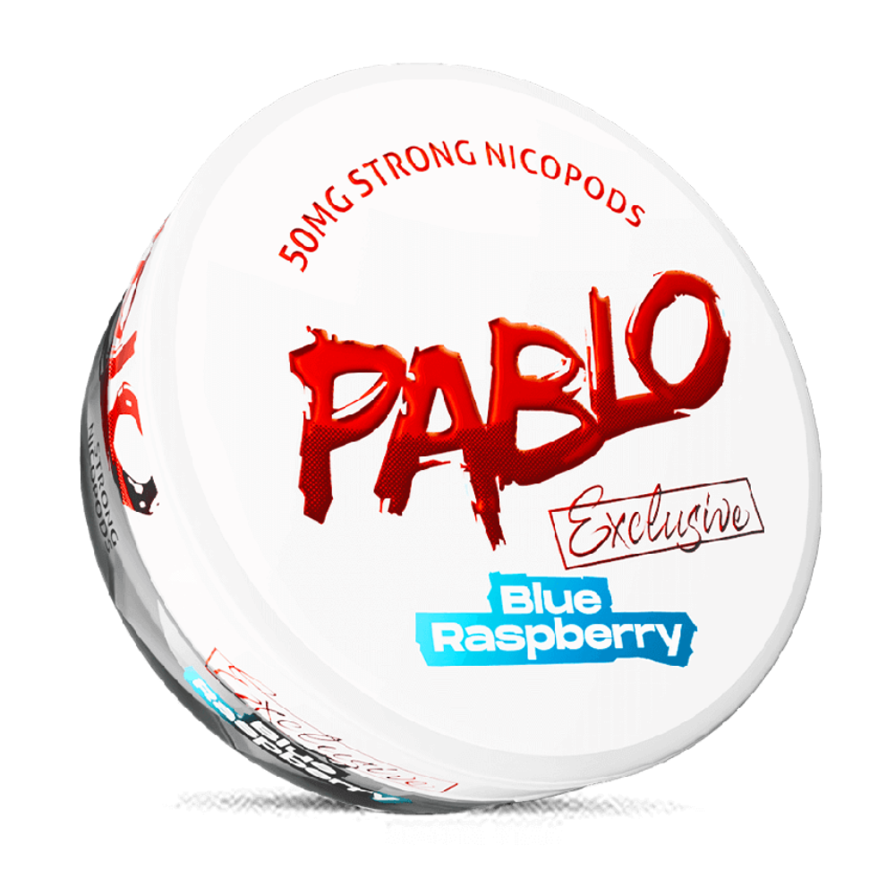 PABLO Pouches Blue Raspberry 50MG
