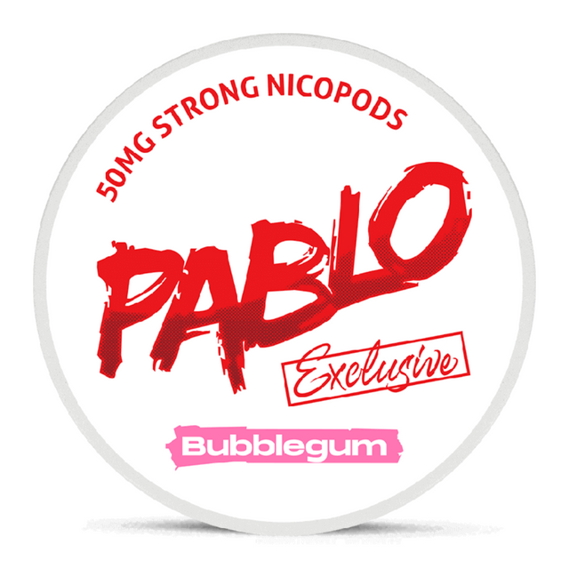PABLO Pouches Bubblegum 50MG
