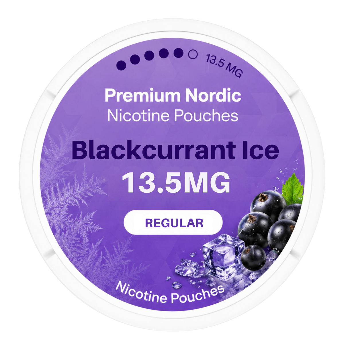 Premium Nordic Pouches Blackcurrant Ice 13.5MG