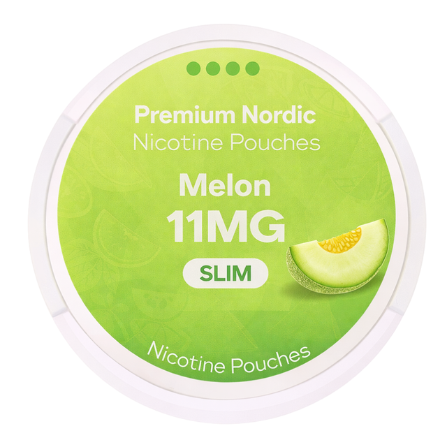 Premium Nordic Nicotine Pouches Melon Slim 11MG