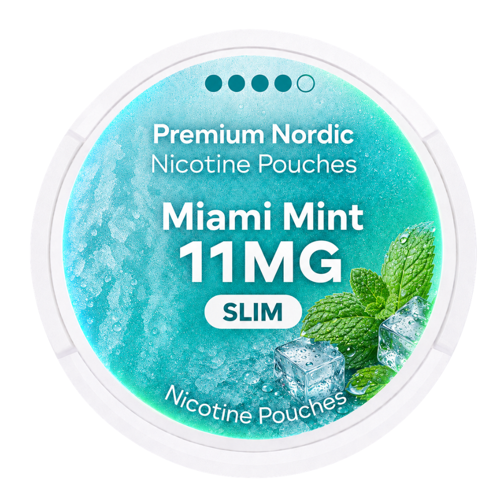 Premium Nordic Pouches Miami Mint 11MG