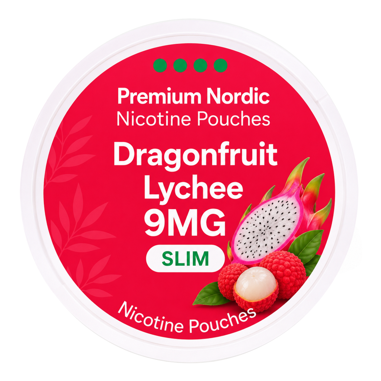 Premium Nordic Pouches Dragonfruit Lychee 9MG