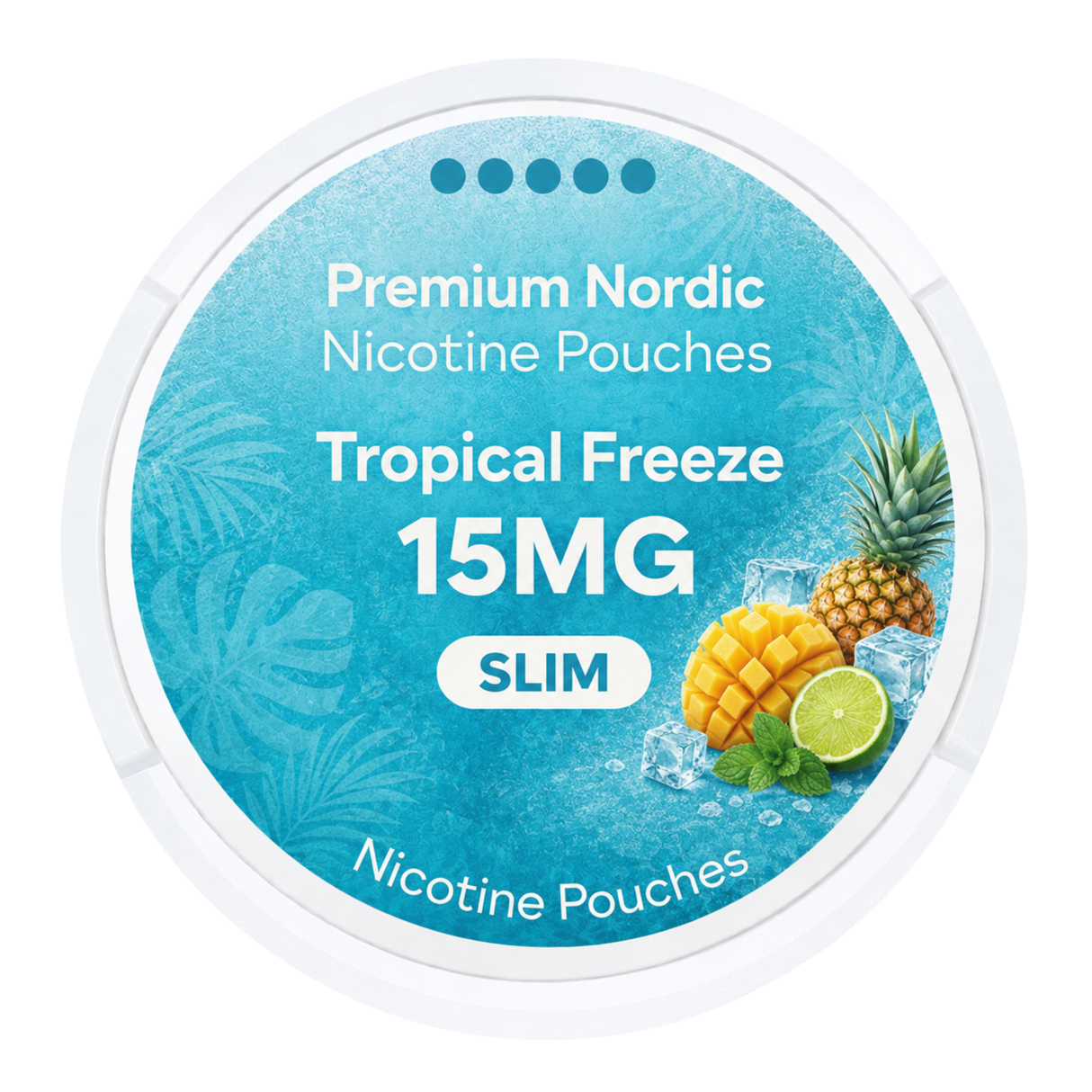 Premium Nordic Pouches Tropical Freeze 15MG