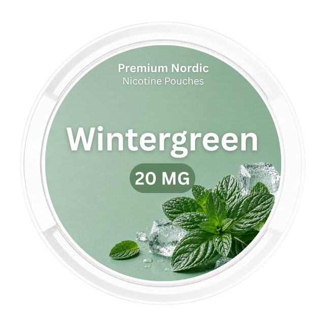 Premium Nordic Pouches Wintergreen 20MG