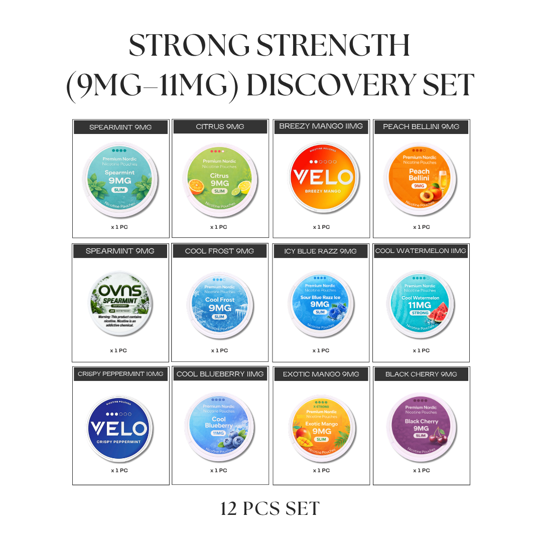 Strong Strength (9–11MG) Discovery Set (12pcs)