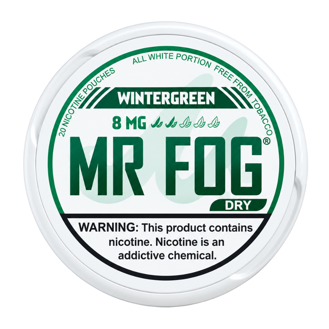 MR FOG Pouches Wintergreen 8MG (Dry)
