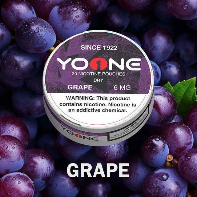 YOONE Pouches Grape 6MG (Dry)