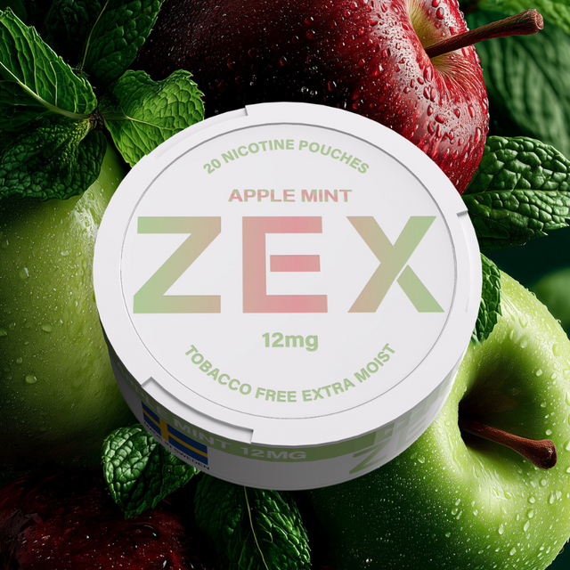 ZEX Pouches Applemint 12MG