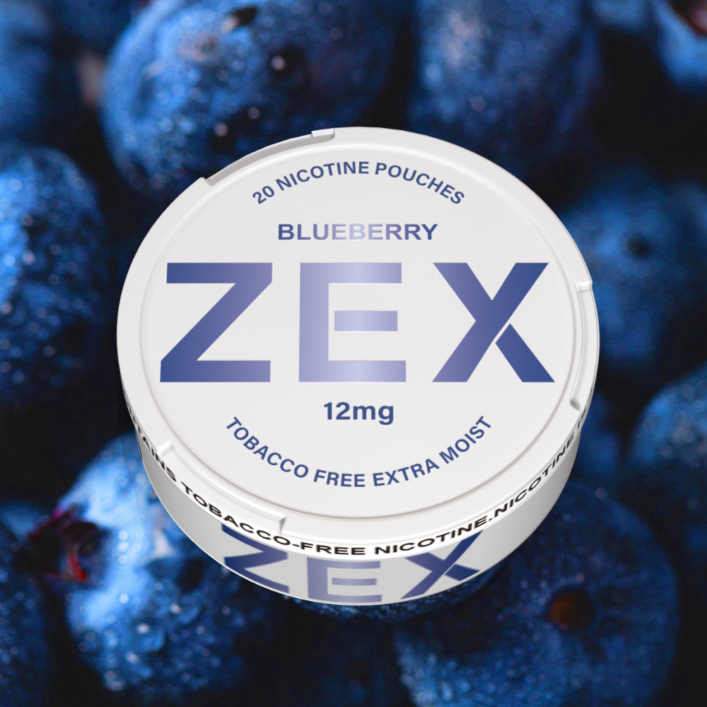 ZEX Pouches Blueberry 12MG
