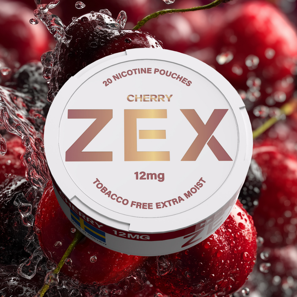 ZEX Pouches Cherry 12MG
