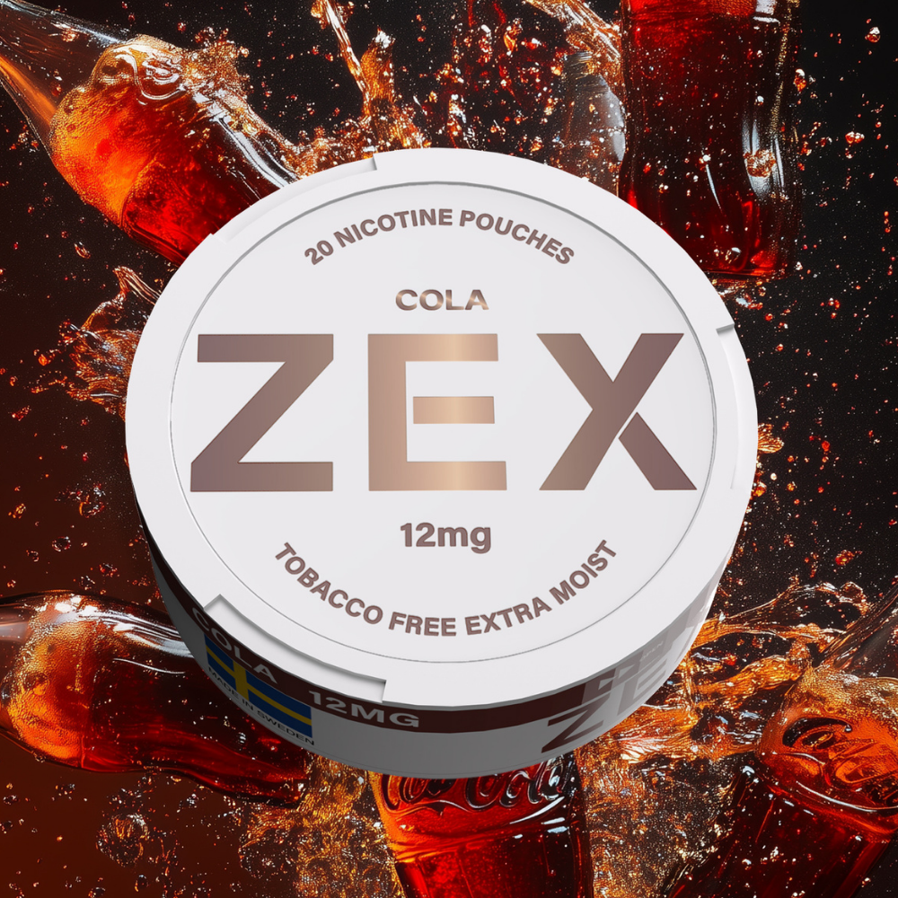 ZEX Pouches Cola 12MG