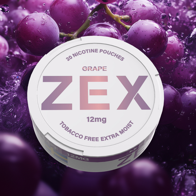 ZEX Pouches Grape 12MG