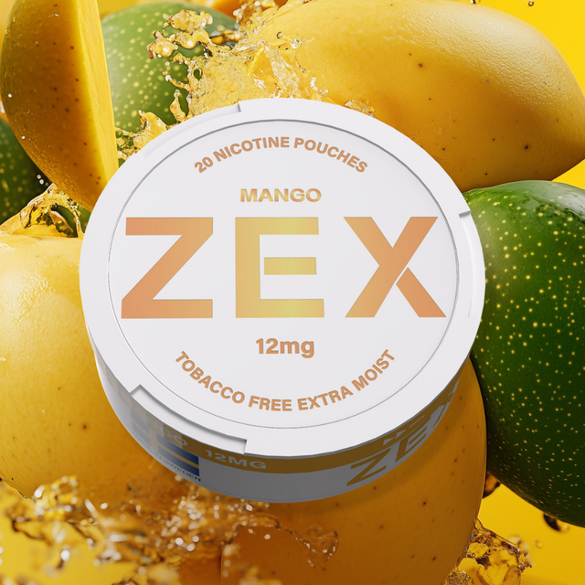 ZEX Pouches Mango 12MG