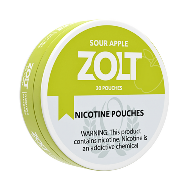 ZOLT Pouches Sour Apple 15MG