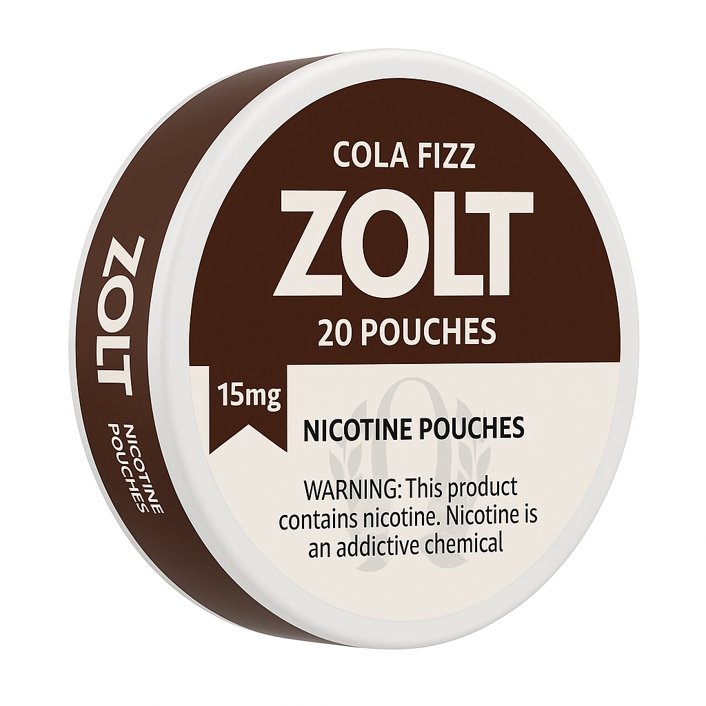ZOLT Pouches Cola Fizz 15MG