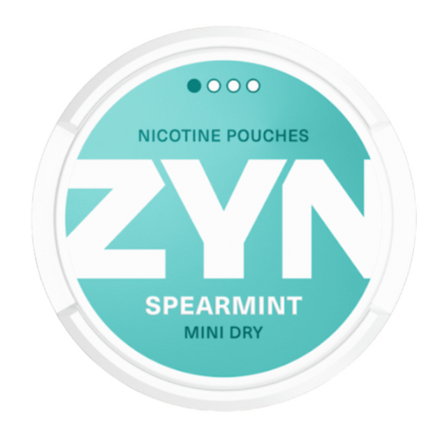ZYN Pouches Spearmint Mint Dry 3MG