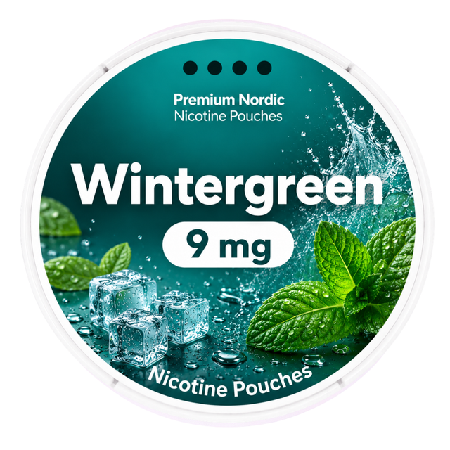 Premium Nordic Pouches Wintergreen 9MG