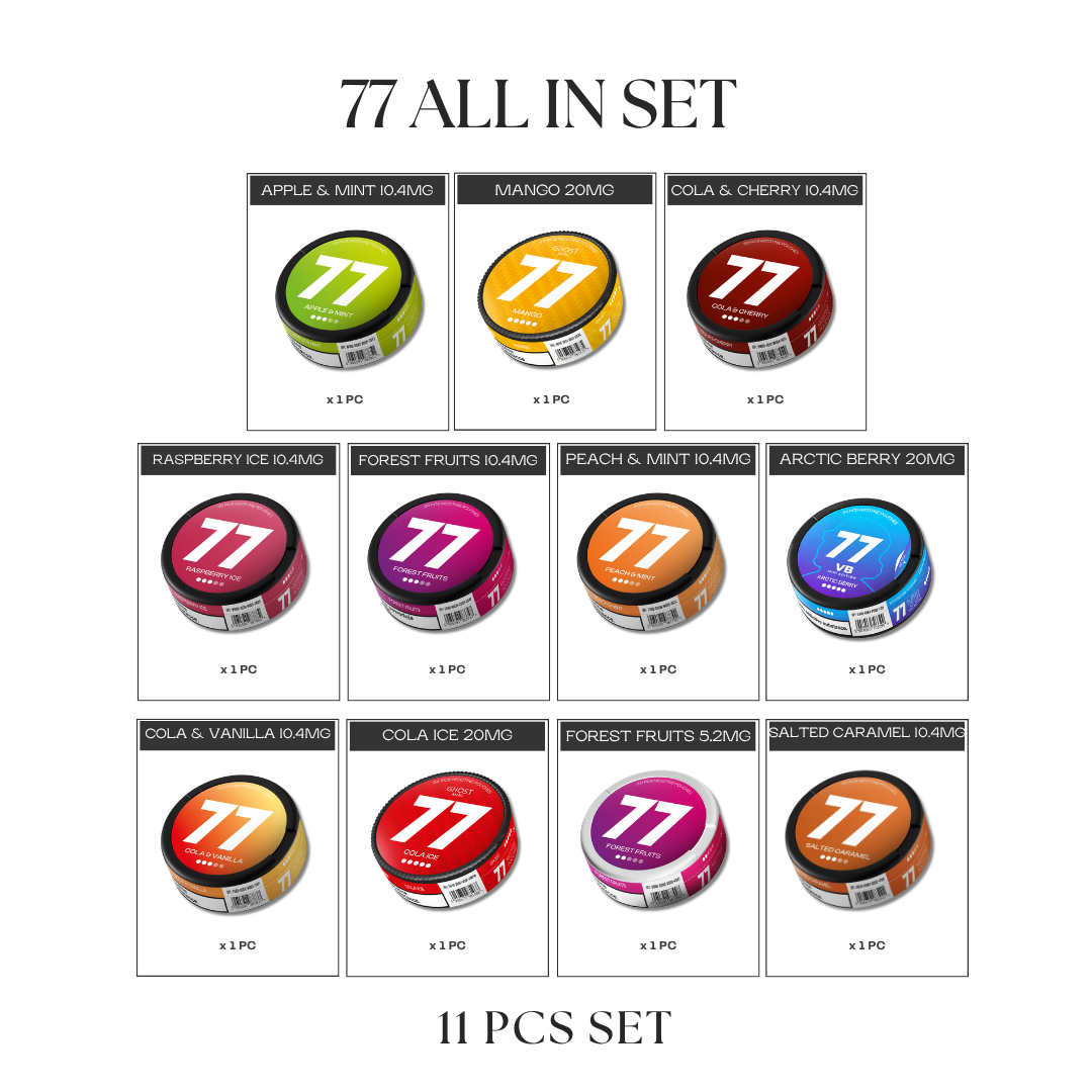 77 Pouches All-In Set (11pcs)