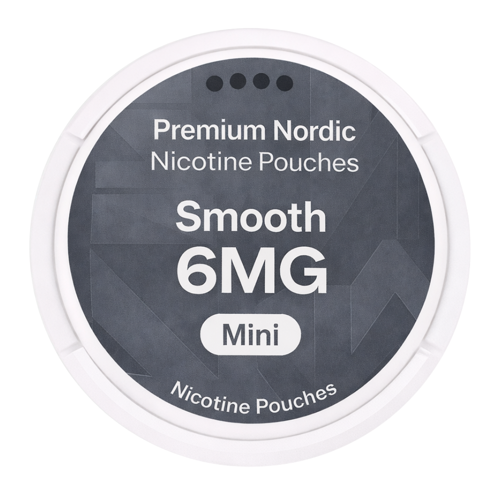 Premium Nordic Nicotine Pouches Smooth 6MG