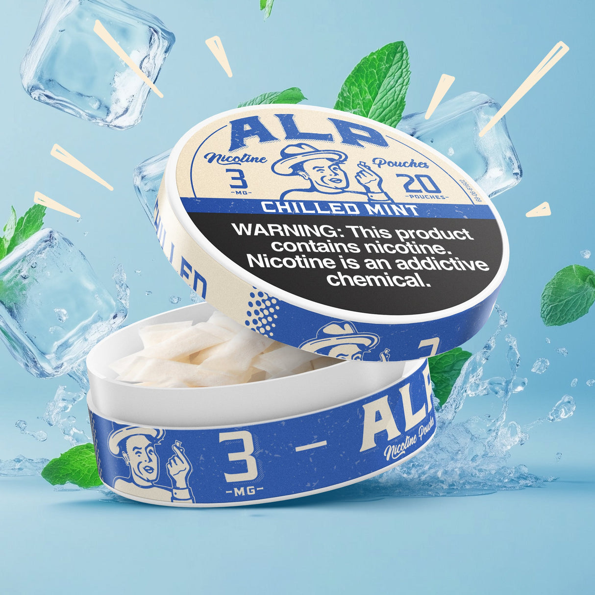 ALP Pouches Chilled Mint 3MG