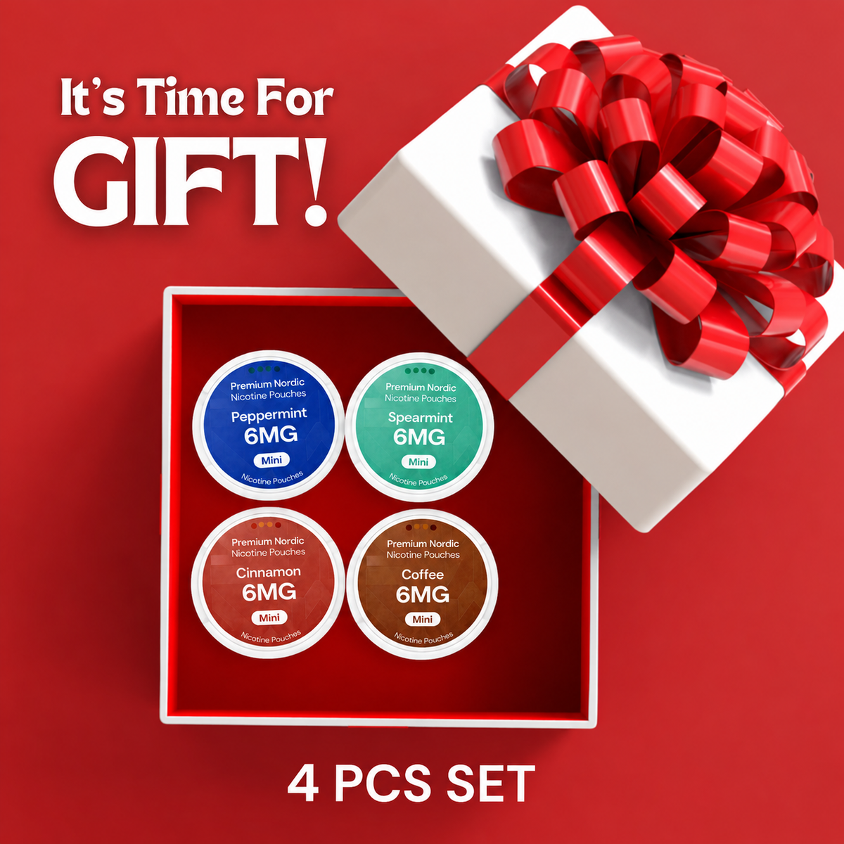 Premium Nordic Pouches 6MG Gift (4pcs)