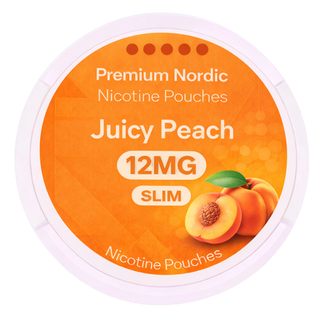 premium-nordic-nicotine-pouches-juicy-peach-slim-12mg