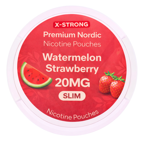 premium-nordic-nicotine-pouches-strawberry-watermelon-x-strong-slim-20mg