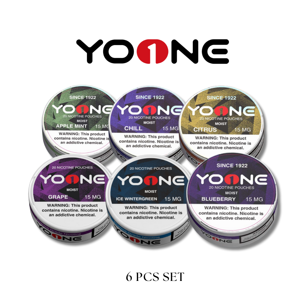YOONE Pouches 15MG Set (6pcs)
