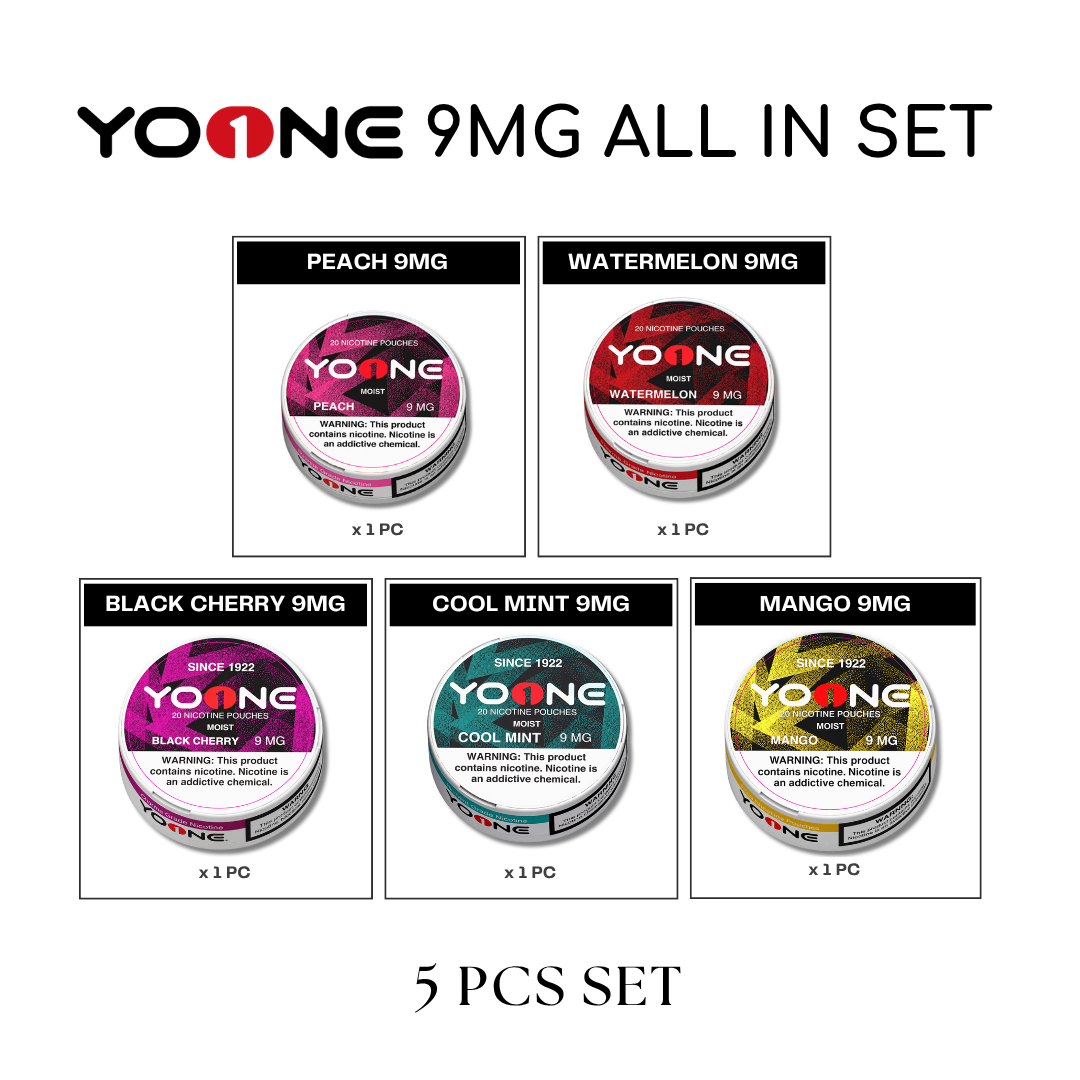 YOONE Pouches 9MG All-In Set (5pcs)
