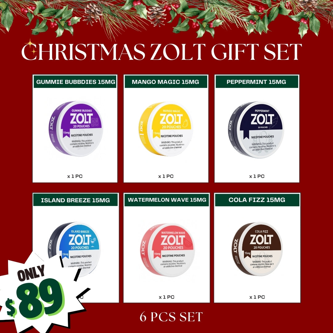 Christmas Holiday ZOLT Gift Set (6pcs)